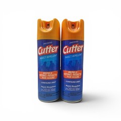 2 Pack Cutter Insect Repellant – Repels Mosquitoes For Hours – 10% Deet – 6 OZ