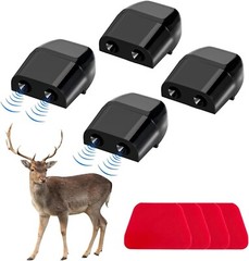 4 PCS Deer Whistles for Car, Automotive Deer Warning Whistle Devices, NEW