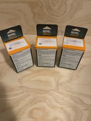 Repel Mosquito Repellent Refill Units Pack Of 3 Brand New In Sealed Package