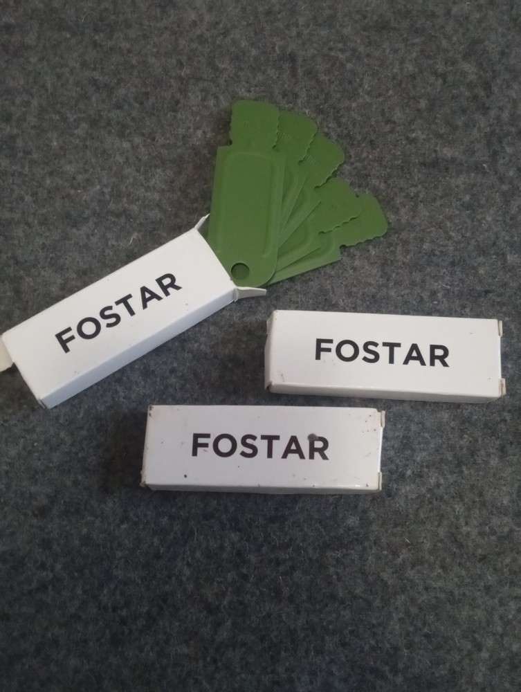 15 ea. FOSTAR Ferro Rod Scraper/ Striker for Magnesium Rods Fire Starting Camp