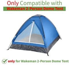 Vekclit 1PCS Tent Poles for Wakeman 2-Person Camping Tent, 169», Black
