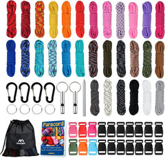 Paracord Combo Kits – 550 Type III Parachute Cord – Bracelet Crafting Kits