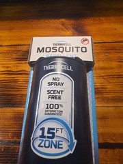 🚨THERMACELL MOSQUITO REPELLENT 15FT ZONE BONUS REFILL 0 SCENT PATIO SHIELD