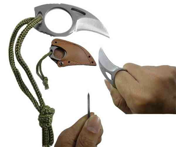 Eagle Claw Neck Knife + 2 Mag Fire + Mono Scope + Knife