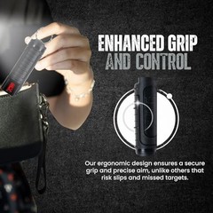 Keychain Pepper Spray Self Defense Belt Clip Holder- Tactical Safety Key