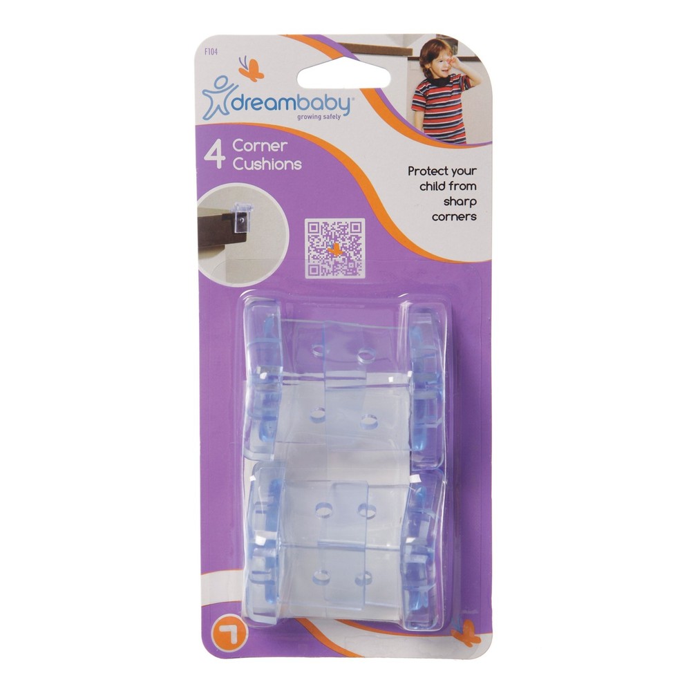 Dreambaby Corner Cushions Clr 4pk One Size, No Color