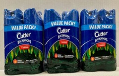 6 Cans Cutter Backwoods Insect Repellent Twin Pack – 25% DEET – 10Hr Protect