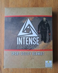 Intense Sport Utility Blanket. Wilderness Survival Gear. 5×7′ Outdoor Emergency
