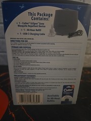 2023 Cutter – Eclipse Zone Mosquito Repellent Device, *New* Rechargeable Outdoor