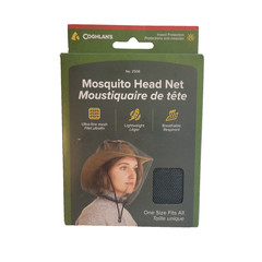 Head Net Coghlan’s Mosquito Ultra-Fine Mesh Netting Protection for Face & Neck
