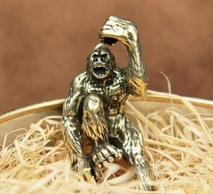 Lanyard Bead Brass Gorilla Knife Beads Orangutan Paracord Bead Umbrella Rope