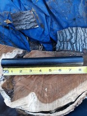 Bushcraft 8″ x 1″ dia. Ferrocerium rod firesteel «The lava thrower» Mischmetal