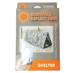 Emergency Survival Tent Reflect Surface Waterproof Includes 14ft Suspension Cord