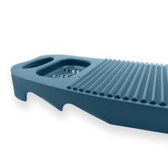 Wash Board, Washboard for Hand Washing Clothes, 8*1*17.7in, A-Navy blue
