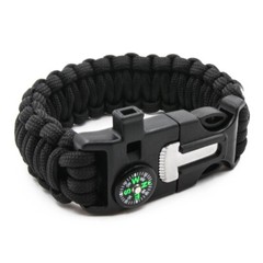 Paracord Bracelet Waterproof Outdoor Adjustable Survival emergency Knife Kit