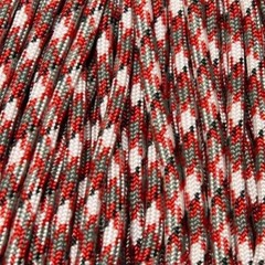550 Paracord Red Camo Made in the USA Nylon/Nylon
