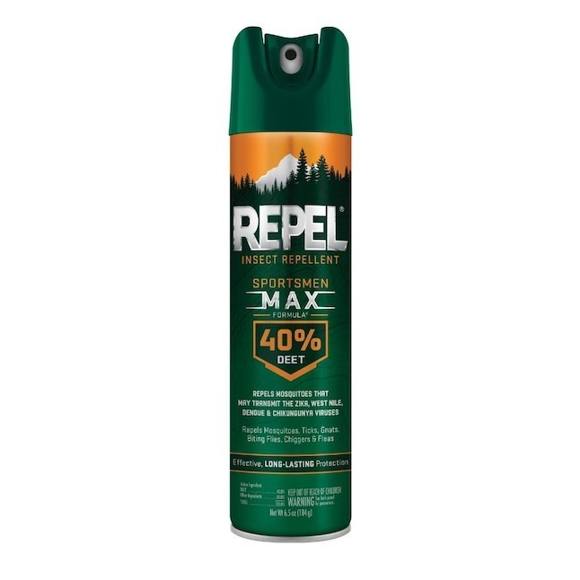 Repel 6.5 Ounce(s) Sportsmen Max Insect Repellent, 40 DEET Outdoor Spray