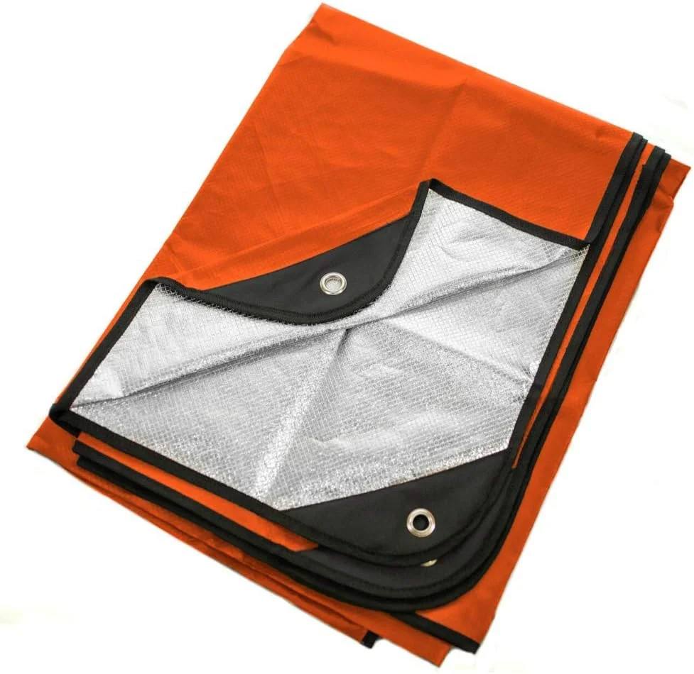 Arcturus Insulated Tarp, Reusable Heavy Duty Thermal Survival Blanket – 60x82in,