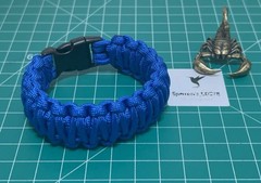 Handmade Tactical King Cobra Weave Style Paracord Bracelet
