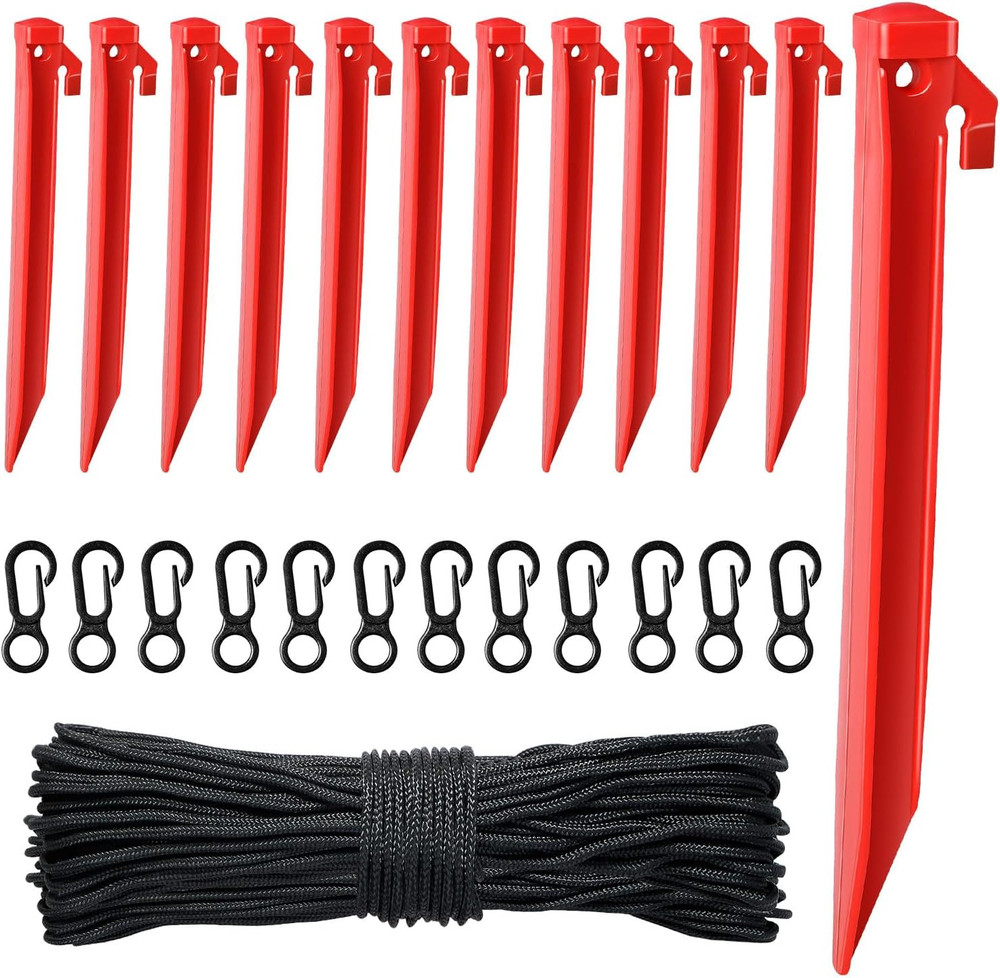Plastic Inflatable Stakes Set for Halloween Christmas Holiday Inflatables Garden
