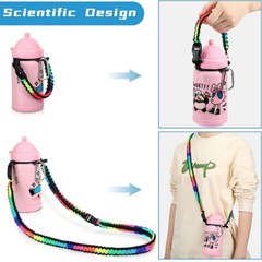 1Set Adult /Child Outdoor 6.5cm Diameter Cup Straps for Climbing/Travel/Fishing