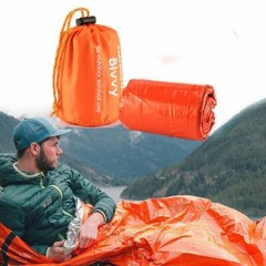 1-5pcs Emergency Sleeping Bag Thermal Waterproof Outdoor Survival Camping Hiking