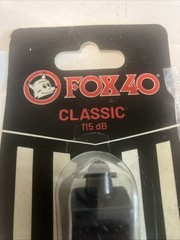 Fox 40 Pealess Whistle 115 dB Classic Sport Referee New
