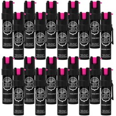 20 Pack Police Magnum Pepper Spray Safety .75oz HP Pocket Clip Self Defense