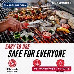 Dextreme Fire Starter Pack of 144/48 Natural Fire Starters Cubes for Campfires,