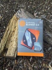 Ultimate Survival Technologies Survival Blanket 2.0 Orange/Silver Emergency