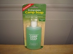 Camping Lot: Coghlans Emergency Blanket & Coghlans Biodegradable Camp Soap – NEW