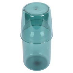 Water Glass Bottle Set Travel Drinking Cup Reusable Cups Pitcher