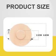 Freestyle Libre 3/Plus Adhesive Patches 20 Pack, Waterproof CGM Sensor Covers, N