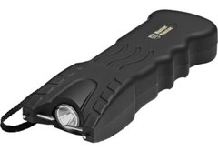 Stun MASTER BLASTER POLICE Defense Black Stun Gun Rechargeable LED FLASHLIGHT