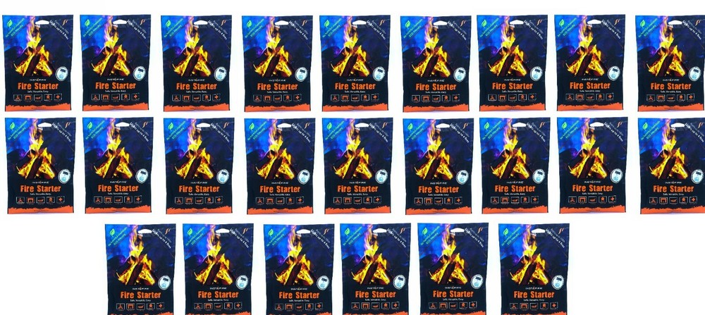 InstaFire Emergency Fuel and Fire Starter 30 Pack