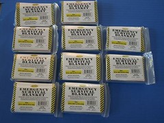 10 Emergency MAYDAY Mylar Blankets52″x84 Foil Blankets SH77,SH77ML