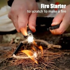11 in 1 Survival Kit Emergency Kit, Gifts for Men Teenagers Dad Husband Camping