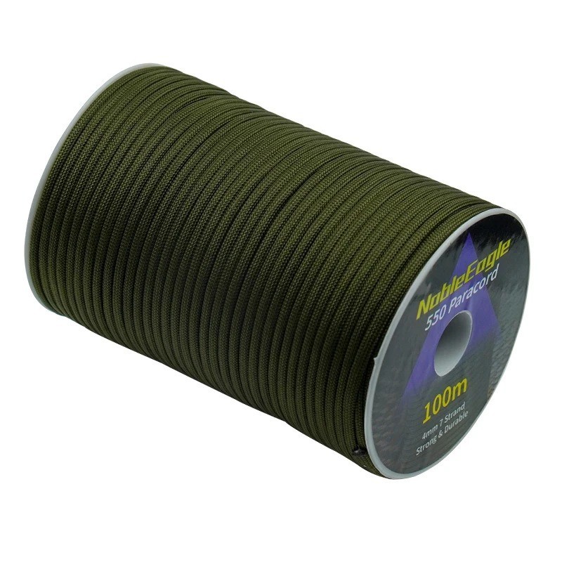550 Paracord Rope 4mm 550lb 7 Strand Outdoor Camping Survival Cord