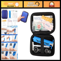 Emergency Snake Bite & Bee Sting Kit – Venom Extractor Suction Pump for First Ai