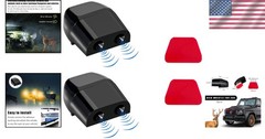 2 PCS Deer Whistles Car Warning Device – Universal Ultrasonic Animal Alert Horn