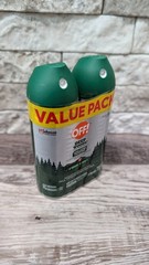OFF! Deep Woods Insect Repellent 2x 6oz Cans VALUE PACK Spray DEET, Zika, W Nile