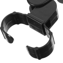4Pcs Durable Sports Whistles with Finger Ring ABS for Coaches Referees Black