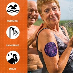 Water-Resistant Libre 3 Sensor Covers – 20pcs