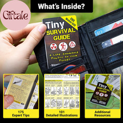 Tiny Survival Guide – Micro EDC Emergency Preparedness Pocket Handbook for Campi