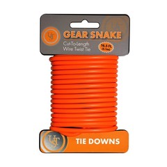 ust Gear Snake Bendable Wire Cord, 16.5 Feet, Orange, One Size, Orange
