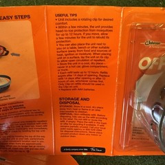 New OFF! Clip On Mosquito Repellent Fan Starter Circulated Repellents + 4 Refill
