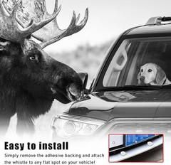 4PCS Deer Warning Whistles – Enhance Vehicle Safety, Prevent Animal Collisions