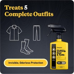 Sawyer Products Premium Insect Repellent for Clothing, 24 oz 2 Pk Gear & Tents,