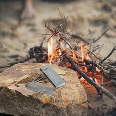 LOT Outdoor Survival Magnesium Flint Steel Striker Fire Starter Lighter Camping
