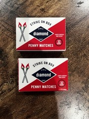 Diamond Strike On Box Pocket Matches 2-3/8 In. 32-Count 10-Pack